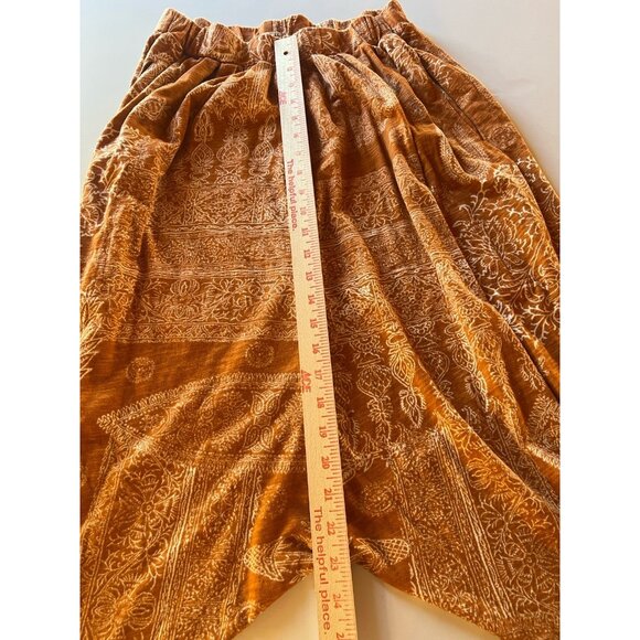 Intimately Free People harem balloon batik hippie paisley tribal pants M comfy - Picture 9 of 12